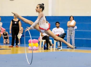 Prodígio, ginasta baiana busca apoio para competir no exterior via colaboração online
