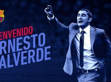 Barcelona anuncia contratação do técnico Ernesto Valverde