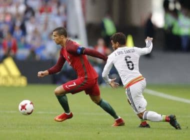 Cristiano Ronaldo minimiza empate de Portugal diante do México: 'Estamos tranquilos'