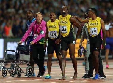 'Foi cãibra', revela médico após Bolt não conseguir completar sua última prova