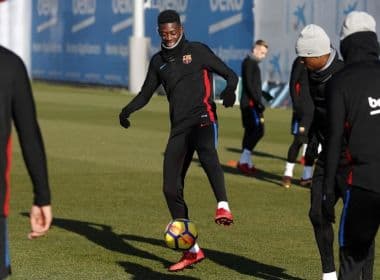 Dembelé volta a ser relacionado pelo Barcelona quatro meses após lesão na coxa