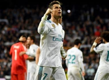 Cristiano Ronaldo marca de pênalti no último lance e evita vexame do Real Madrid
