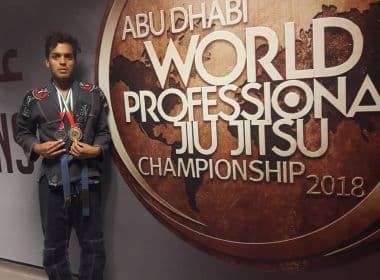 Baiano autista ganha ouro e prata no Mundial de Jiu-Jitsu