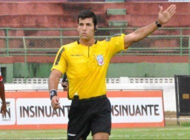 Diego Pombo Lopez apitará o primeiro jogo da final da Série B do Baiano