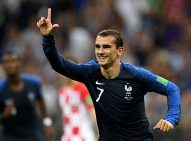 Griezmann é eleito o melhor do jogo da final da Copa do Mundo vencida pela França