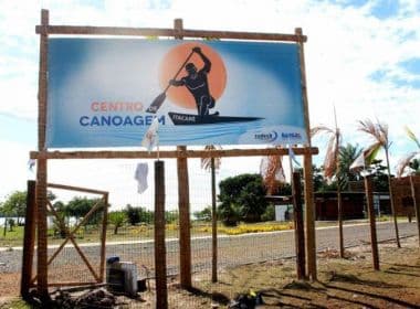 Inaugurado em julho, Centro de Canoagem de Itacaré ainda não foi aberto para os atletas