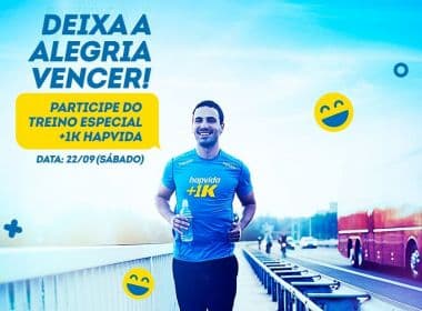 Hapvida +1K realiza treino especial em campanha ao ‘Setembro Amarelo’ neste sábado