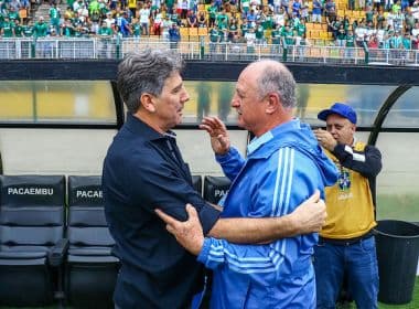Renato Gaúcho diz que Palmeiras é favorito ao Brasileirão e revela torcida por Felipão