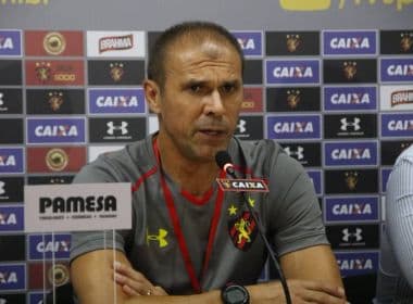Técnico do Sport elogia equipe após vitória sobre o Vasco