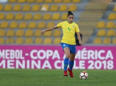Zagueira baiana passa por cirurgia e corre contra o tempo para disputar Copa pelo Brasil