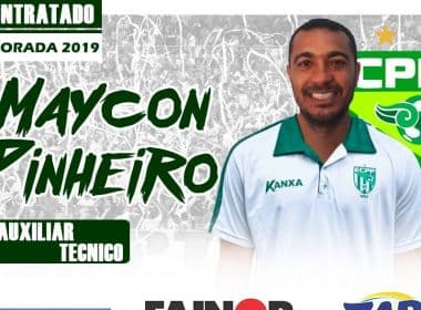 Vitória da Conquista anuncia Maycon Pinheiro para o cargo de auxiliar-técnico