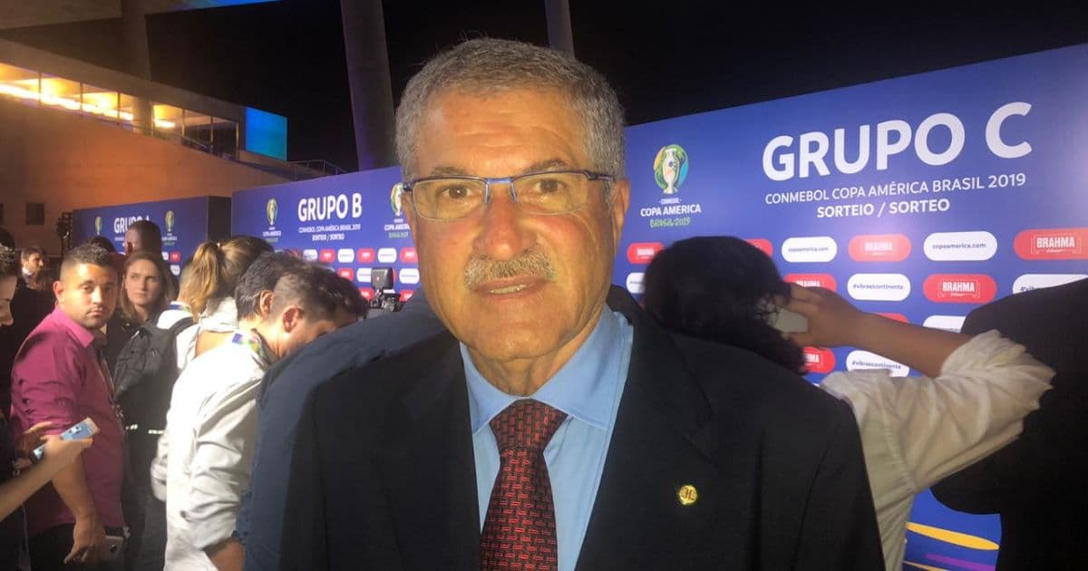 José Rocha vê grupo positivo para o Brasil e celebra jogos em Salvador