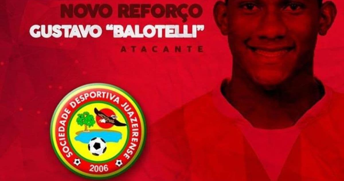 Gustavo Balotelli rescinde com o Bahia e é anunciado pela Juazeirense