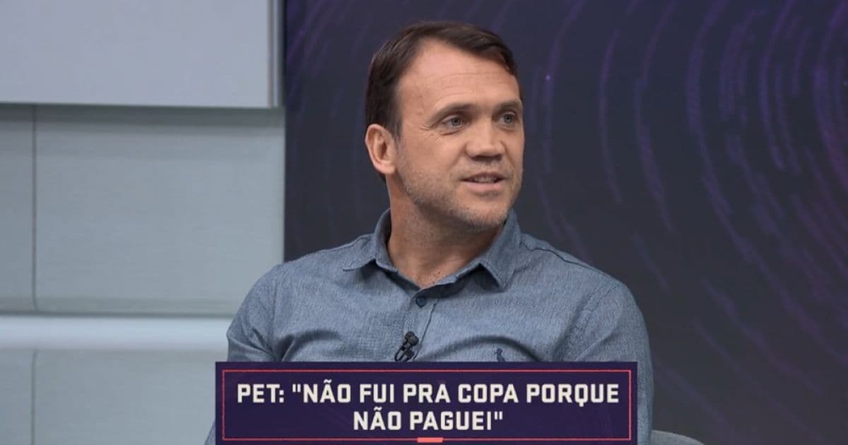 Paulo Carneiro ofereceu dinheiro para Pet jogar Copa de 98, revela ex-jogador