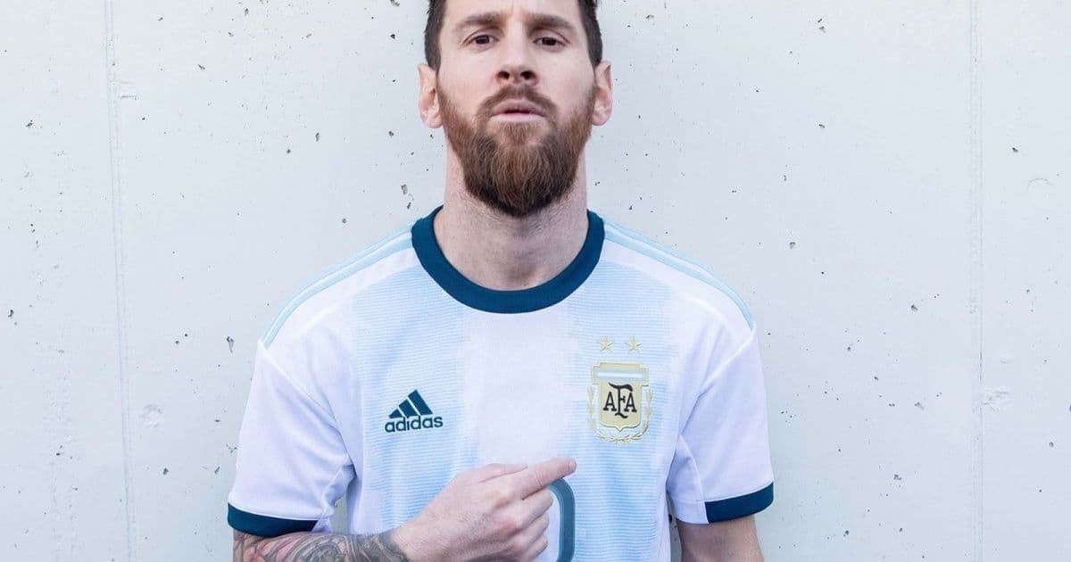Argentina lança nova camisa para a disputa da Copa América