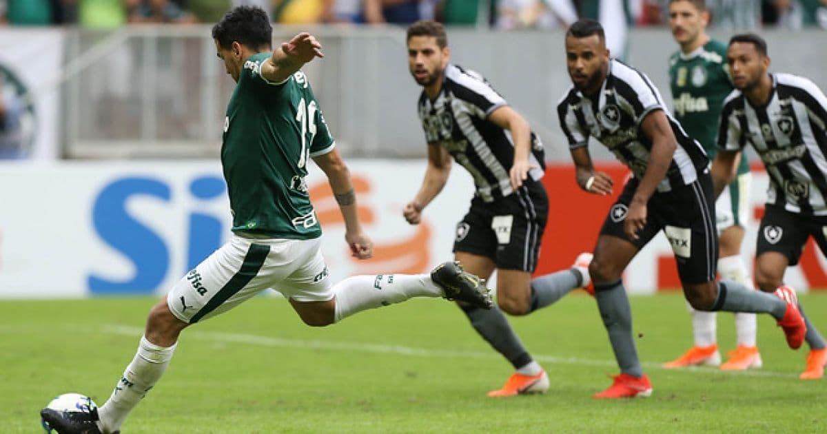 CBF retira pontos da vitória do Palmeiras sobre o Botafogo pelo Brasileirão