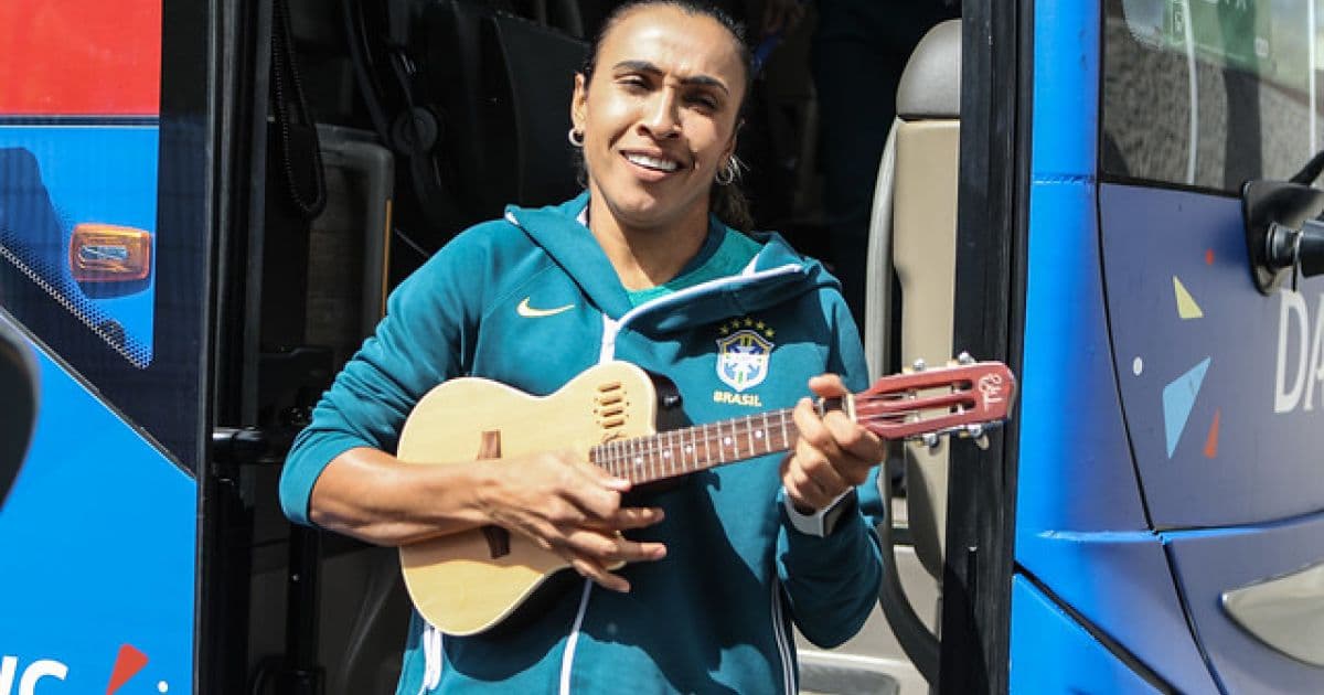 Marta diz estar confiante para jogo decisivo do Brasil contra a Itália