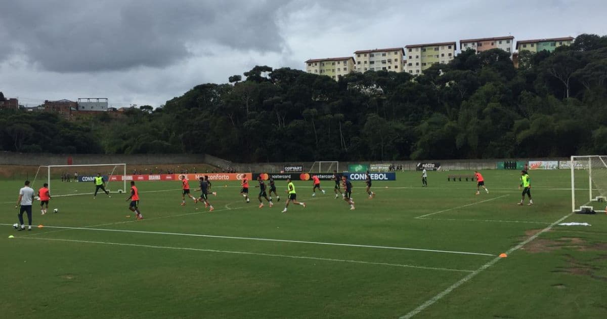 Seleção Brasileira faz último treino em Salvador antes de viajar para São Paulo