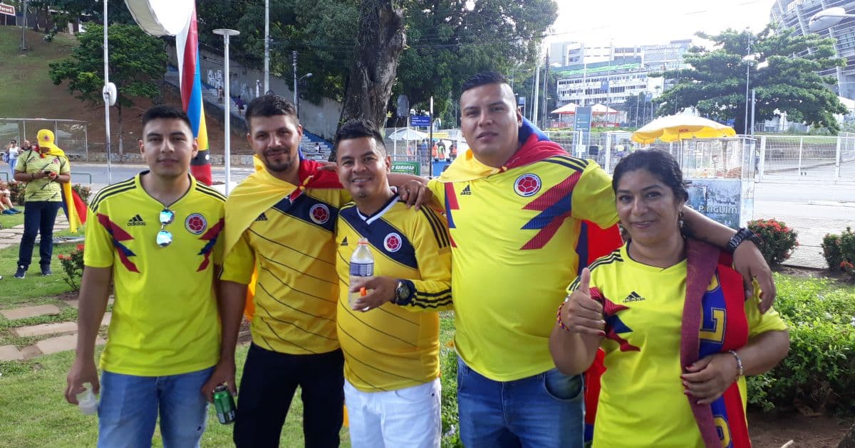 Boa campanha da Colômbia empolga torcedores: 'Quero fazer a final contra o Brasil'