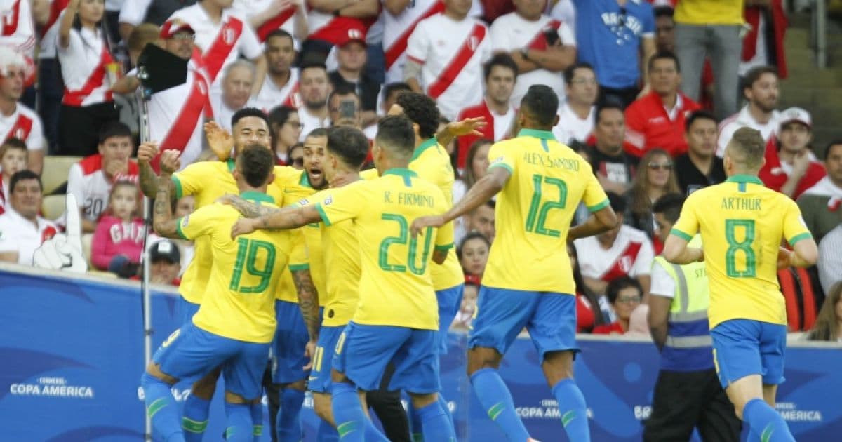É campeão! Brasil vence o Peru no Maracanã e conquista a Copa América