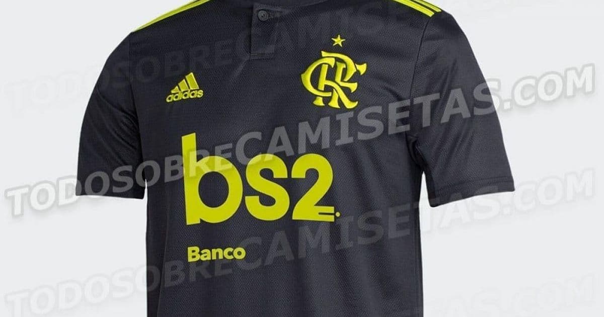 Flamengo pode estrear novo terceiro uniforme contra o Bahia neste domingo 