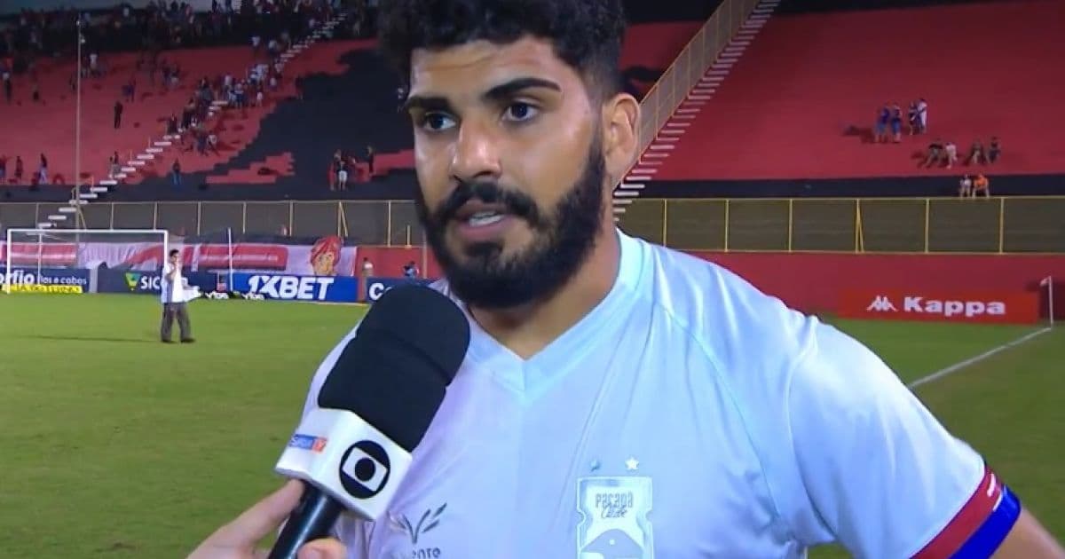 Após derrota para o Vitória, zagueiro do Paraná fala em corrigir erros