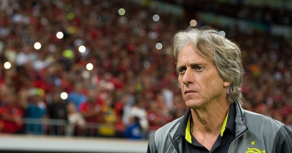 Jorge Jesus agradece apoio da torcida do Flamengo em Brasília