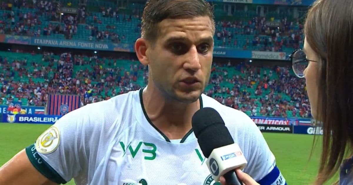 Rafael Moura elogia Goiás por empatar com Bahia: 'Estou muito orgulhoso'