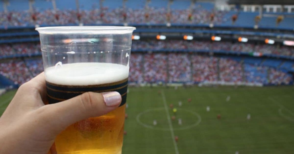 Cerveja em estádios: Impasse jurídico pode gerar proibição; FBF, Bahia e Vitória comentam