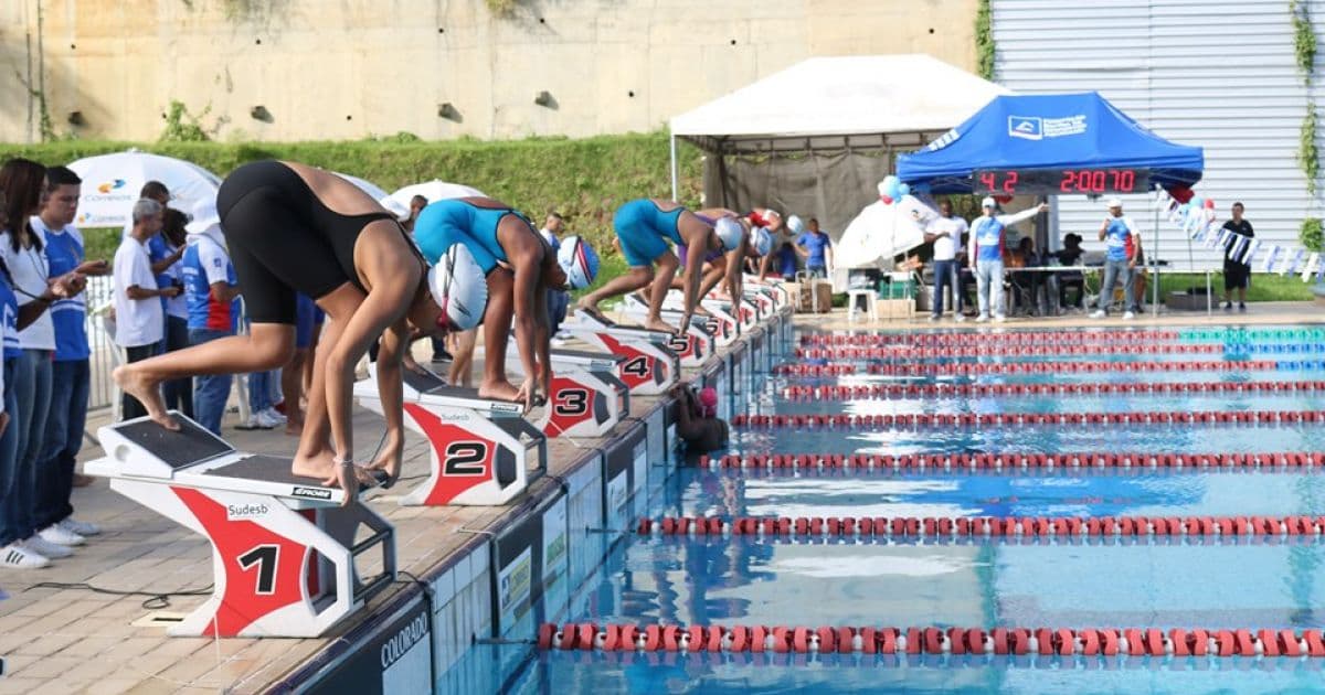 Piscina da Bonocô sedia natação dos Jogos Escolares da Bahia neste sábado