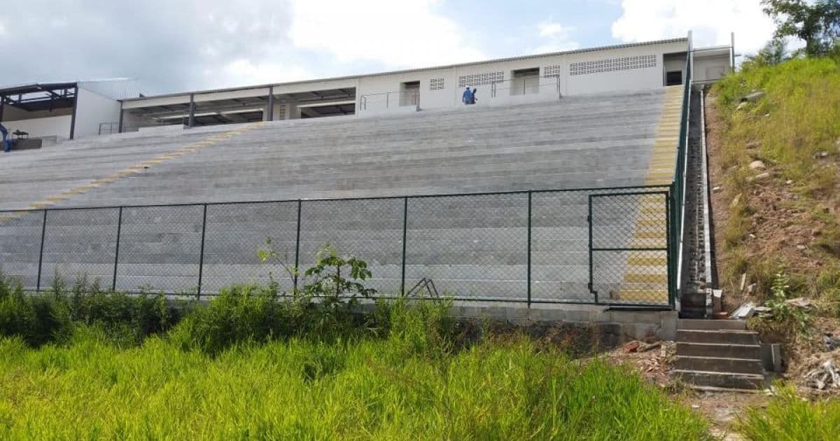 À frente de Pituaçu, Candeias recebeu maior verba da BA para estádios públicos em 5 anos