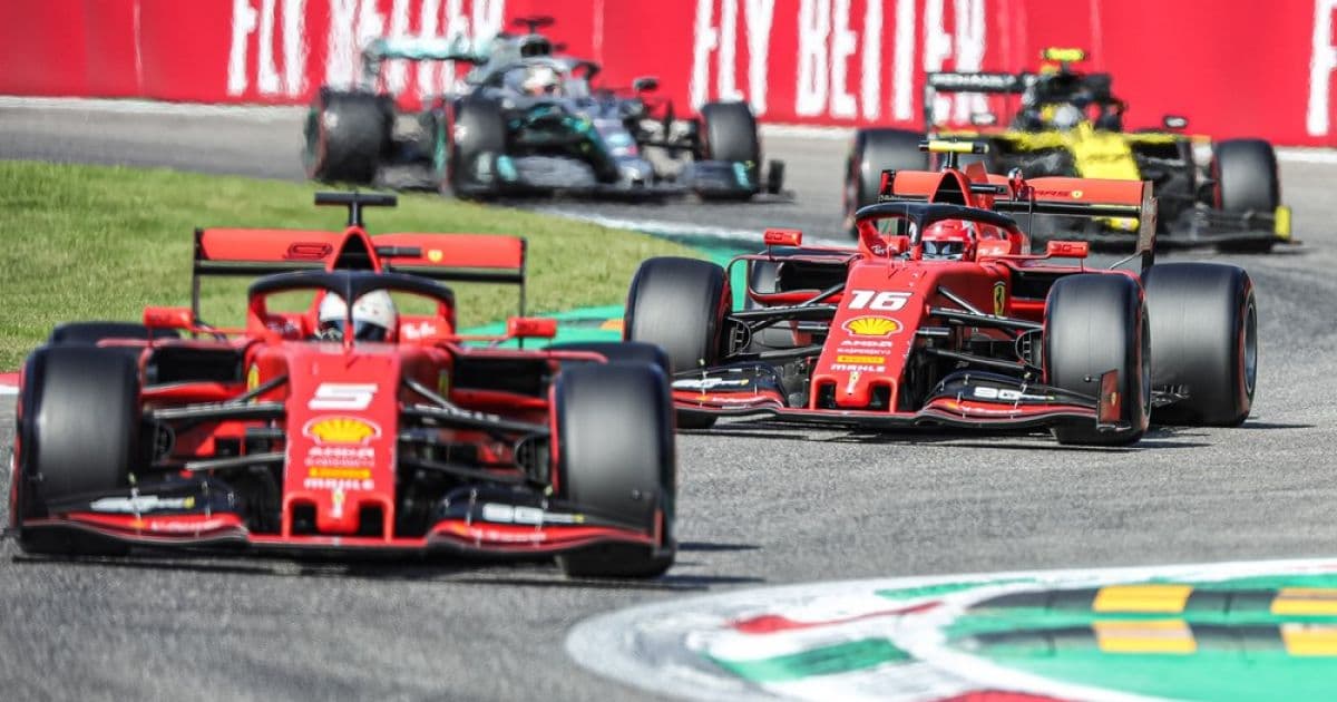 Companheiro de equipe, Vettel não se surpreende com desempenho de Leclerc
