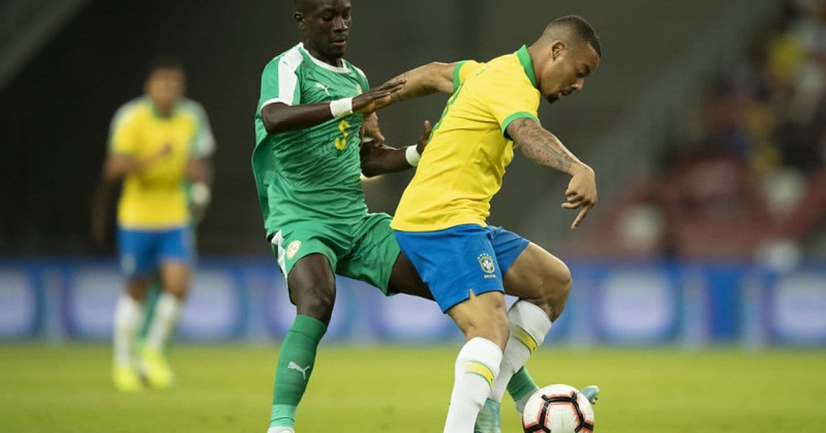 Brasil abre o placar, mas sofre empate do Senegal no amistoso disputado em Singapura