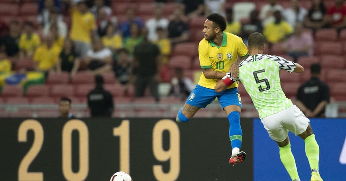 Brasil joga mal, empata com Nigéria e aumenta jejum de vitórias
