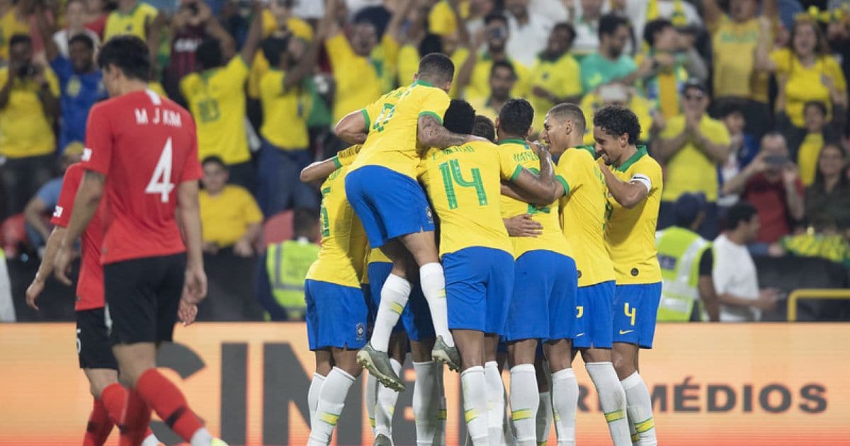 Brasil vence Coreia do Sul e encerra jejum de vitórias