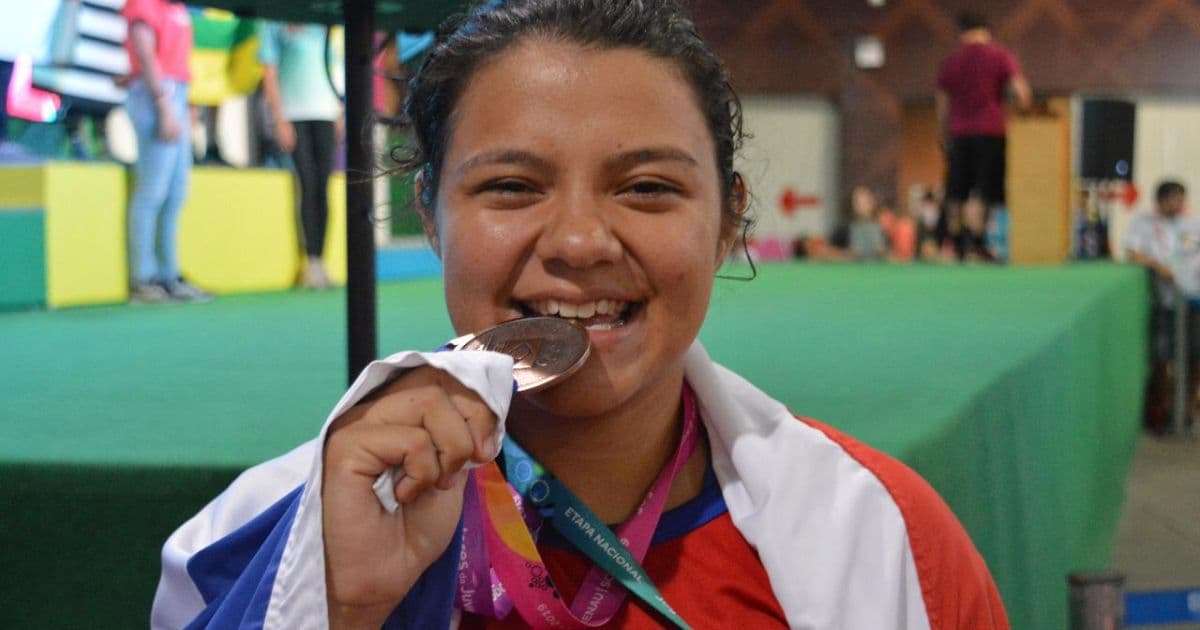 Atleta de Juazeiro conquista primeira medalha para Bahia no JEJ