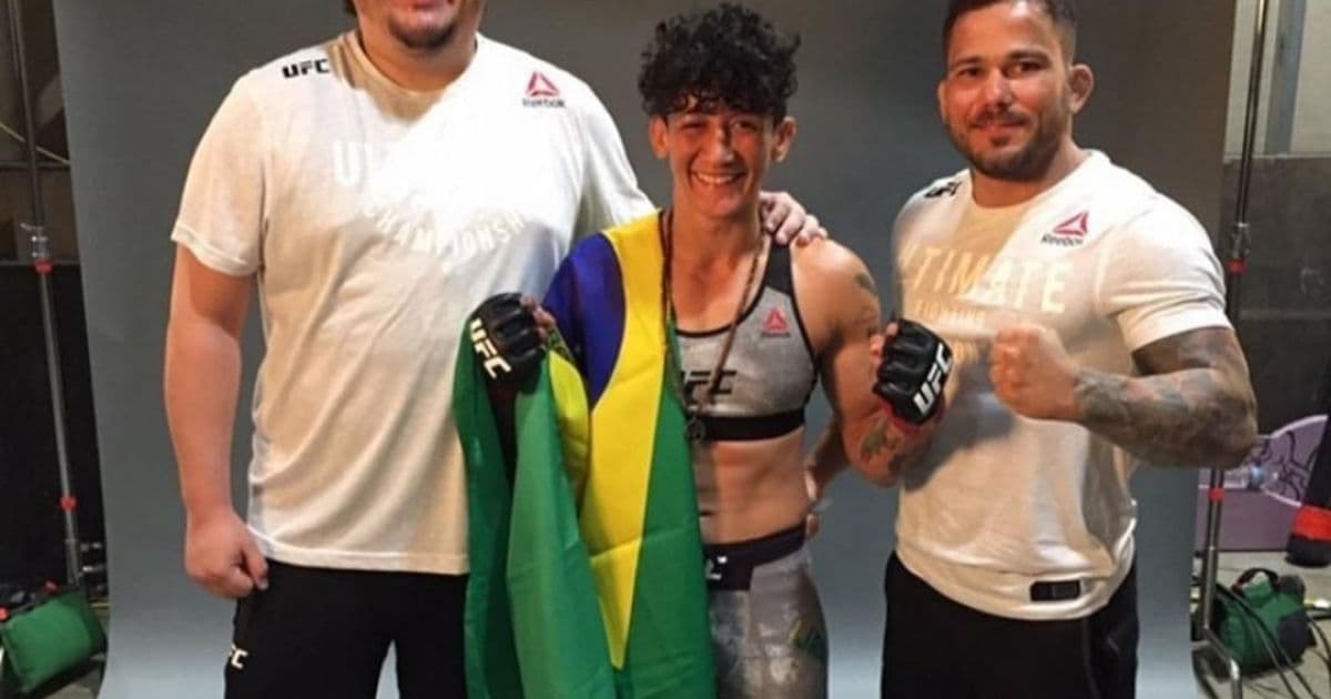 Lutadora baiana, Virna Jandiroba celebra 1ª vitória no UFC: 'Muito significativa'