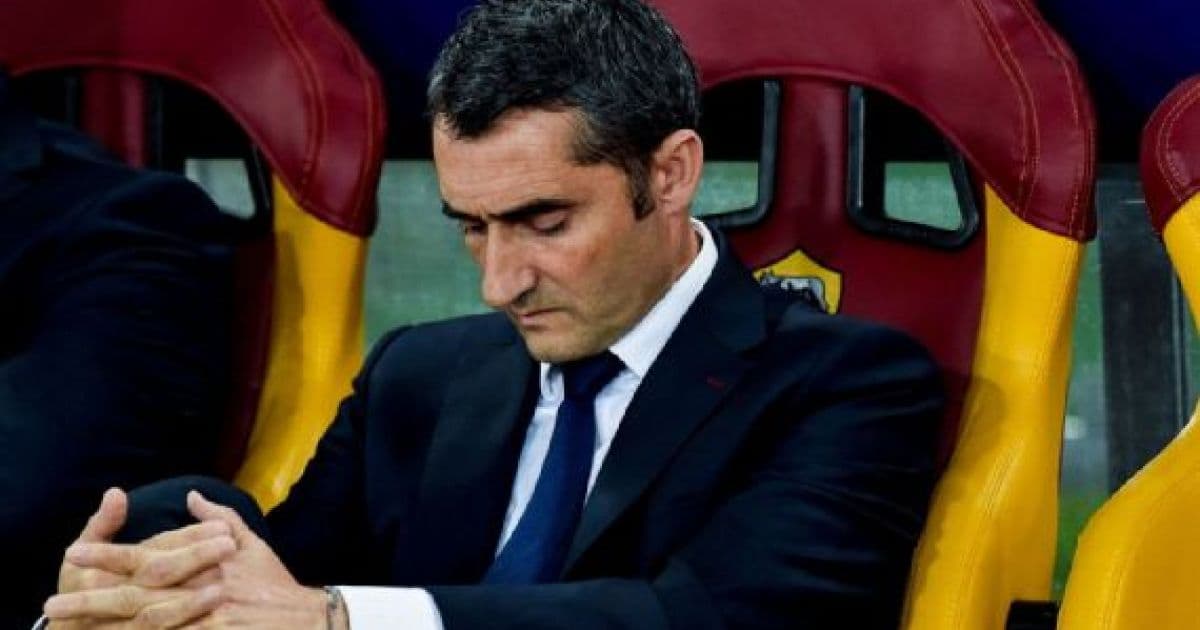 Barcelona demite Ernesto Valverde e acerta com o técnico Quique Setién 