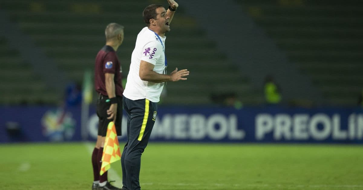 Jardine destaca erros do Brasil sub-23 após vitória sobre a Bolívia: 'Trouxe ensinamentos'
