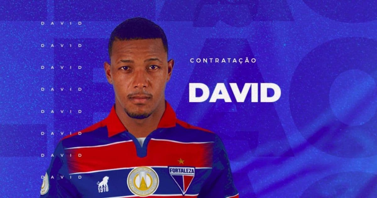 Fortaleza divulga a contratação de David, ex-jogador do Vitória