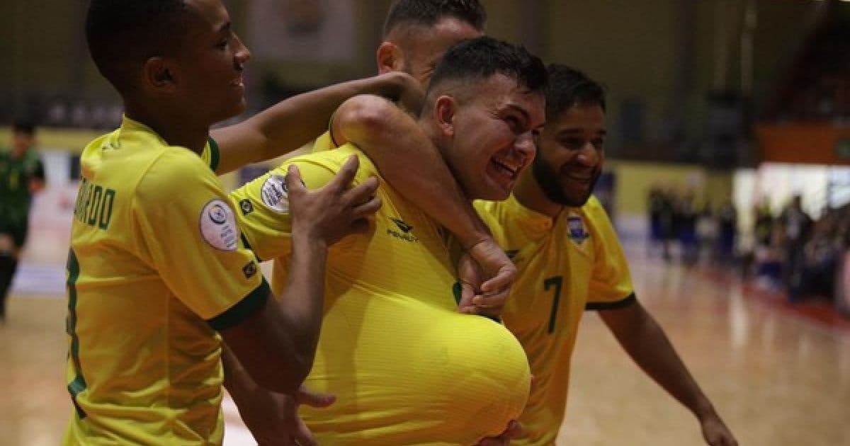 Futsal brasileiro está classificado para a Copa do Mundo na Lituânia
