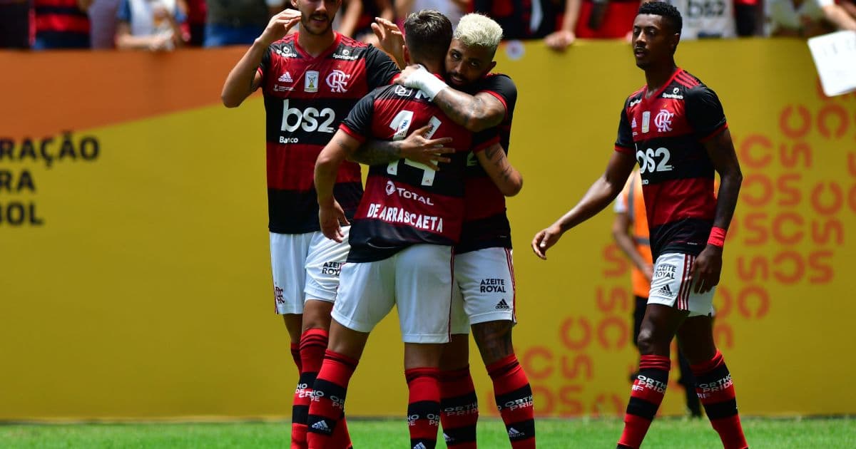 Flamengo não dá brecha, bate o Athletico Paranaense e fatura a Supercopa do Brasil