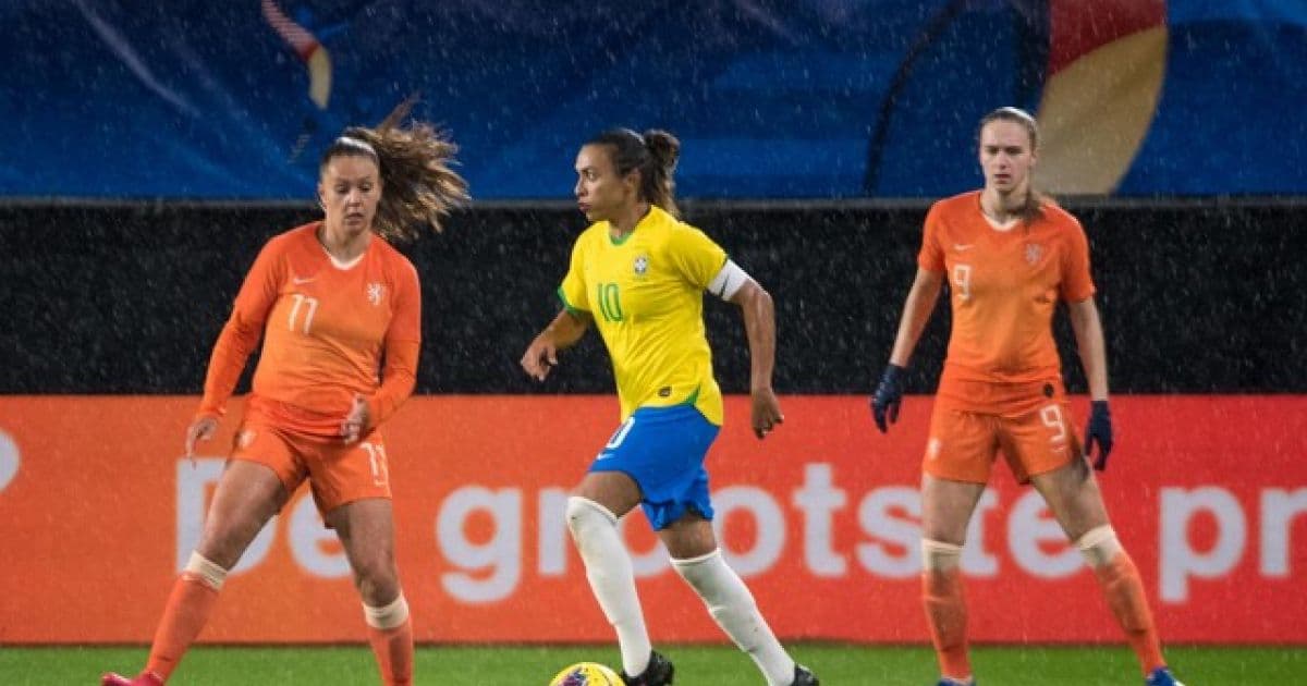 Seleção feminina empata com a Holanda na estreia de Torneio pré-Olímpico