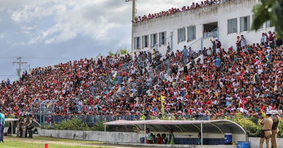 Ingressos para o jogo entre Jacuipense e Vitória na Arena Valfredão já estão à venda