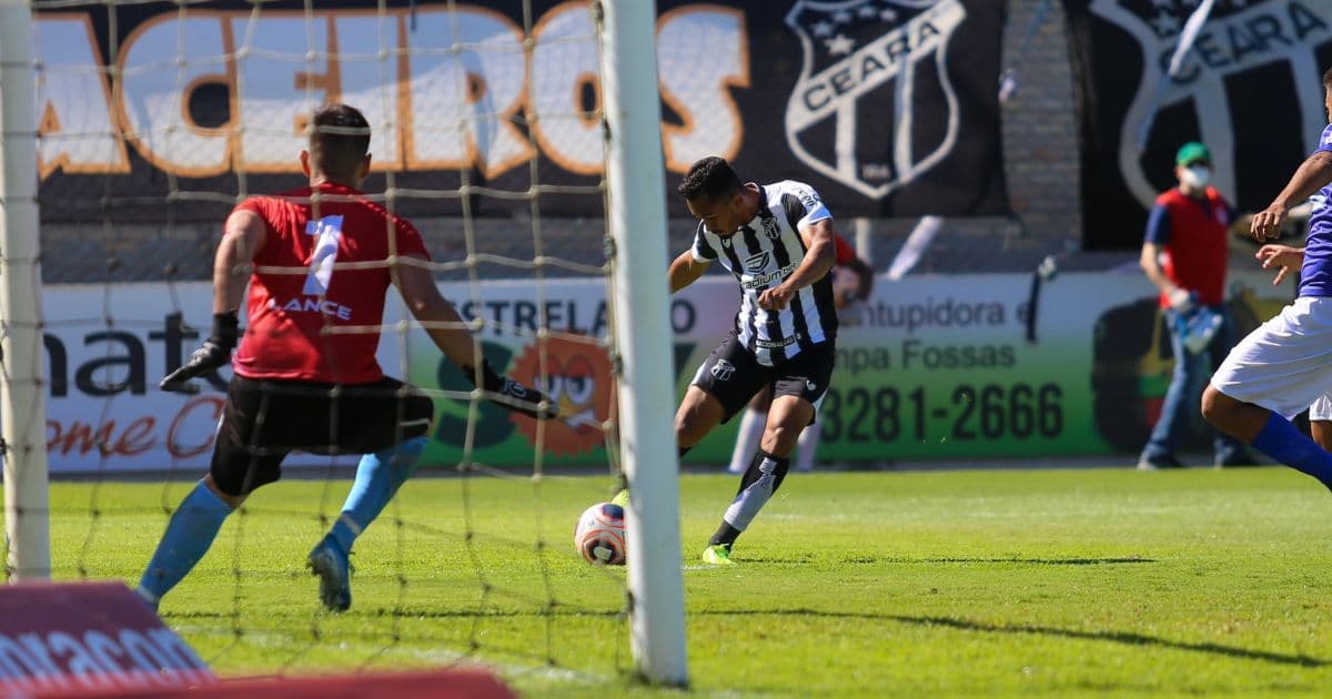 Em horário inusitado, Ceará goleia Barbalha no retorno do Campeonato Cearense