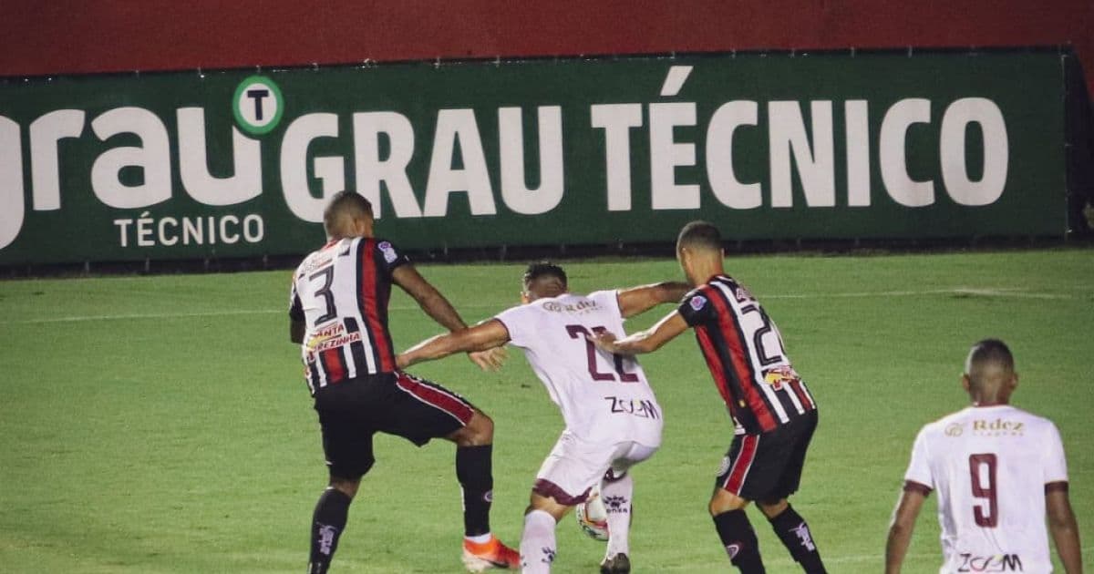 Atlético de Alagoinhas vence Jacuipense pelo Baianão; as duas equipes estão nas semifinais