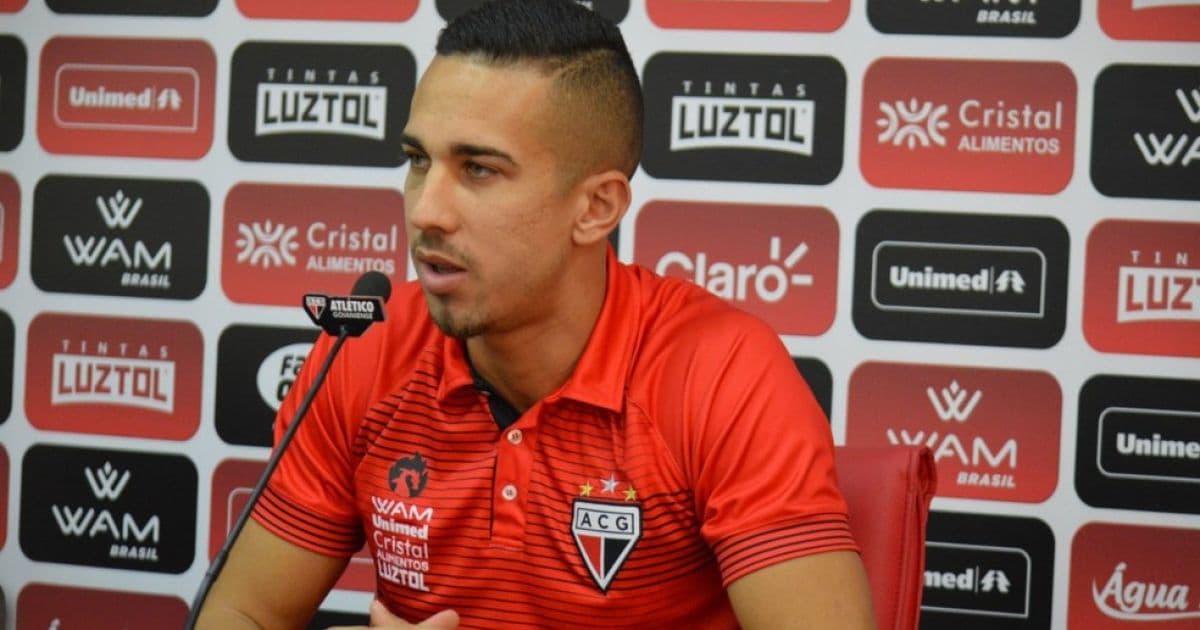 Buscando melhores colocações, Nicolas diz que jogo entre Bahia e Atlético-GO será difícil