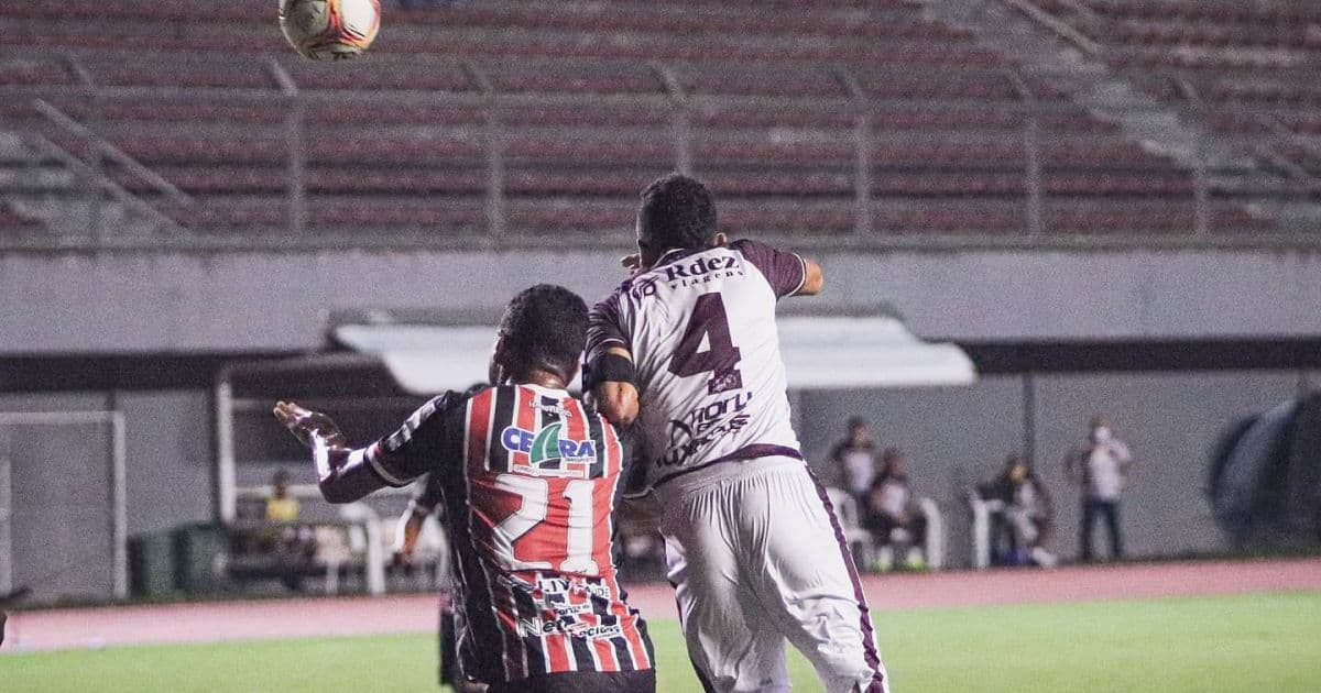 Jacuipense empata sem gols com o Ferroviário em Pituaçu
