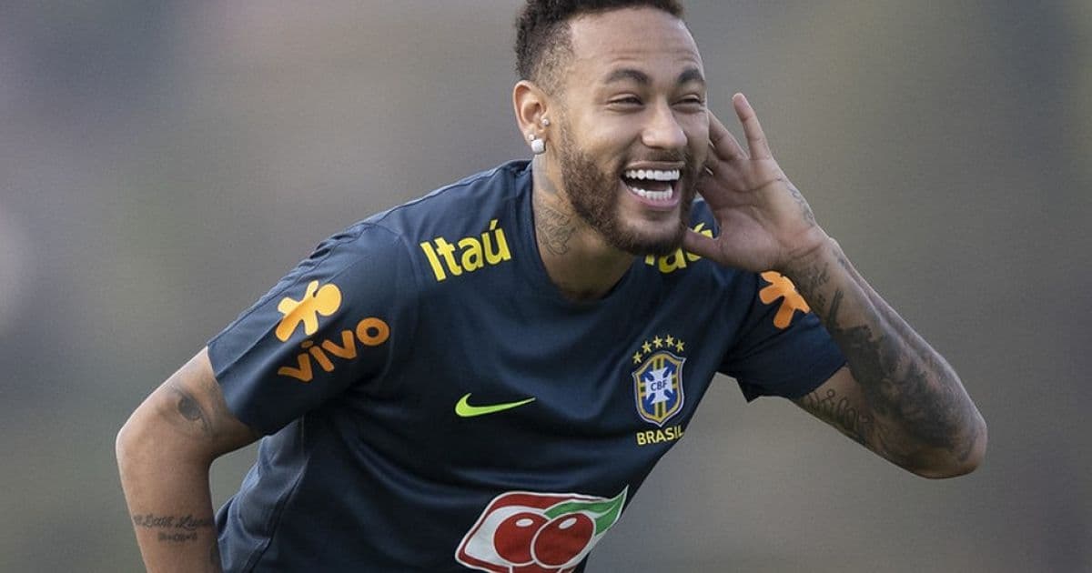 Naymar se recupera de dores e vai ser titular na estreia do Brasil contra a Bolívia 