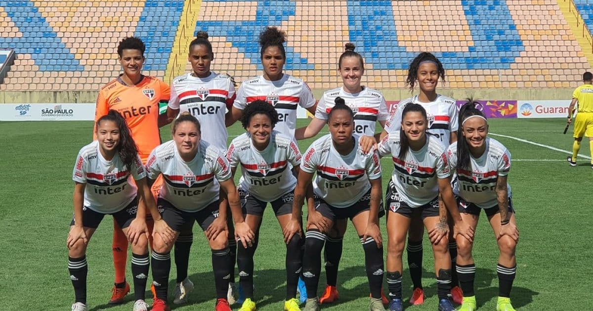 Time feminino do São Paulo bate recorde de goleada com placar de 29 a 0 no Paulistão
